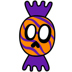 jack o lantern halloween candy