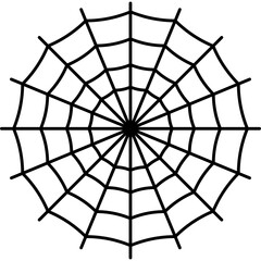 Obraz premium Halloween Spider Web