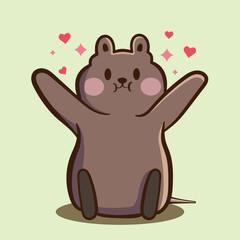 Kawaii quokka
