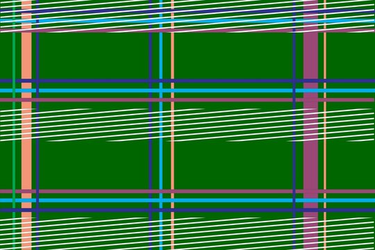 Fabric pattern line pattern, green background image.