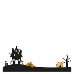 Halloween Border Element