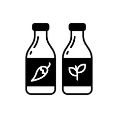 Sauces icon in vector. Illustration