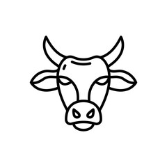Beef icon in vector. Illustration