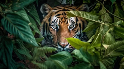 Fototapeten tiger in the jungle © Thomas