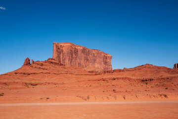 Fototapeta premium the elephant in monument valley
