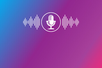 Podcast Sound Audio Wave