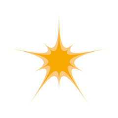 単体のオレンジ二色キラキラ（正面）_11