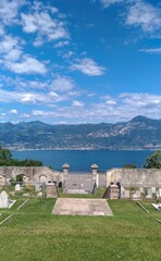 San Zeno di Montagna cimitery, north italy