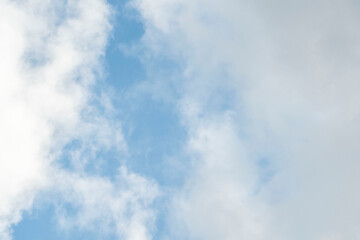 Blue sky background texture sky with clouds