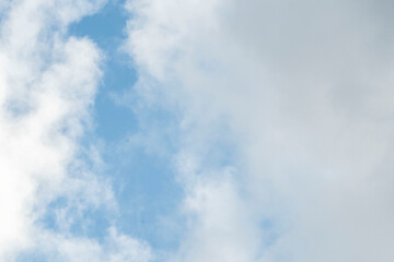 Obraz premium Blue sky background texture sky with clouds