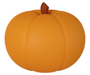 3d pumpkin illustration