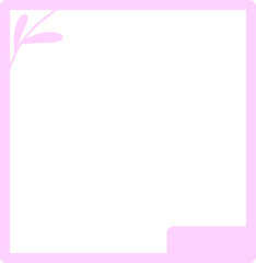 Obraz premium Frame Text Box Banner Background