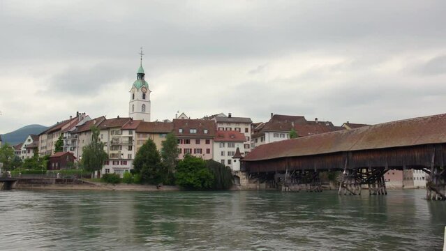 Stadtansicht von Olten in der Schweiz