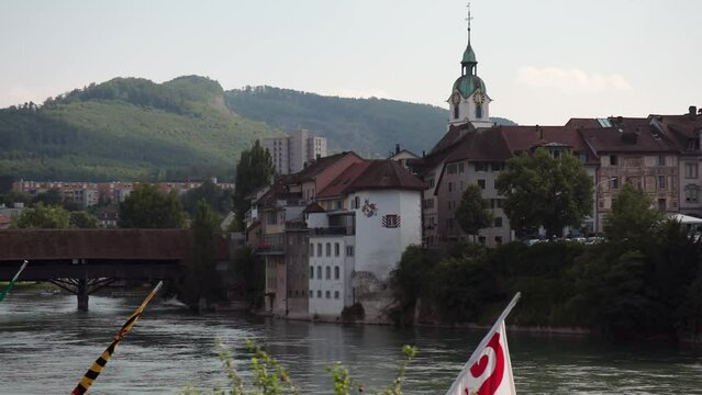Stadtansicht von Olten in der Schweiz