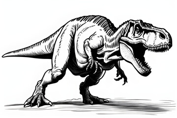 a picture of a Tyrannosaurus