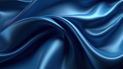 blue silk fabric background