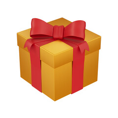 Gift box emoji transparent PNG