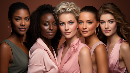 Obraz premium Cosmetic Shots in the Beauty Industry