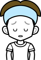 Obraz premium hb部屋着男性BU_fOL03