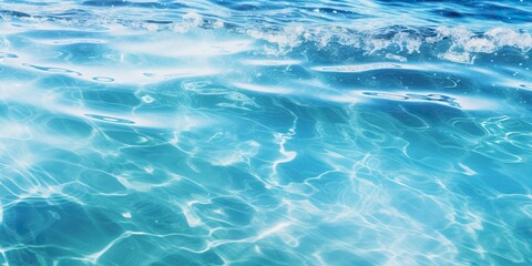 Obraz premium blue water background texture. Ai generative
