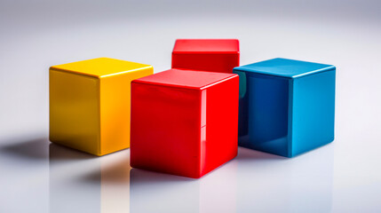 Bunte Spielw&uuml;rfel