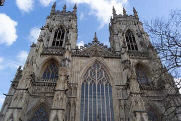 Fototapeta na wymiar York City in the United Kingdom cathedral 