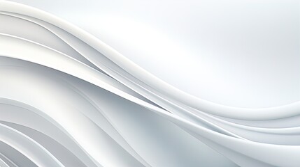 Abstract white and gray gradient background.geometric modern design. Illustration. Generative AI