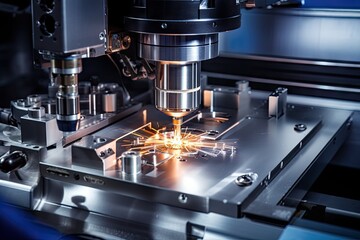 Process of laser manufacturing high-precision components