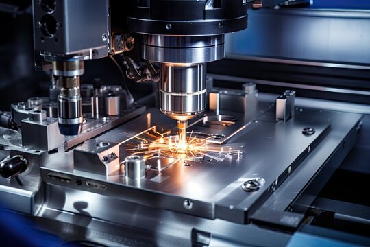 Process of laser manufacturing high-precision components