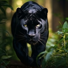BLACK PANTHER ANIMAL CINEMATIC HD BIG CAT