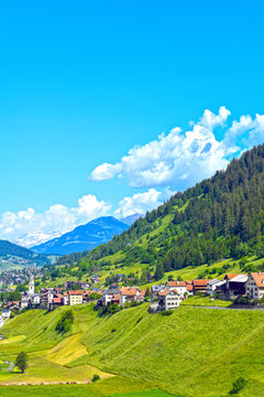 Savognin (Surses), im Bezirk Albula des Kantons Graub&uuml;nden in der Schweiz