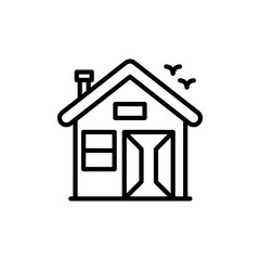 Open House icon in vector. Illustration