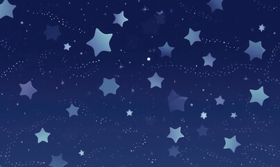 Fototapeta na wymiar Starry night sky background 