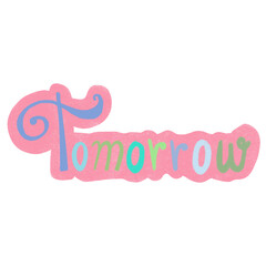 Cute front for digital note or decoration. It's hand writting on transparent backgound. High quality for printting.