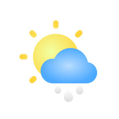 Weather Icon Sets With Gradient Color