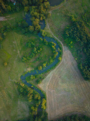 Meandry rzeki © Piotr