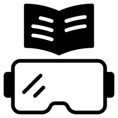 Obraz premium VR Education Icon