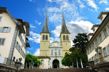 The Church of St. Leodegar is a Roman Catholic church in the city of Lucerne, Switzerland.