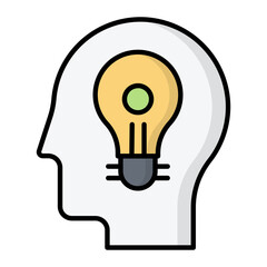 Invention Line Color Icon