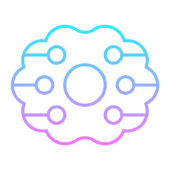 Circut Gradient Icon