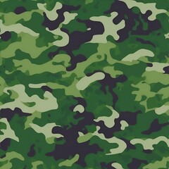 green camouflage background generated ai