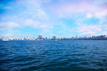 The marine area in Alexandria, which includes many important tourist attractions such as Qaitbay...