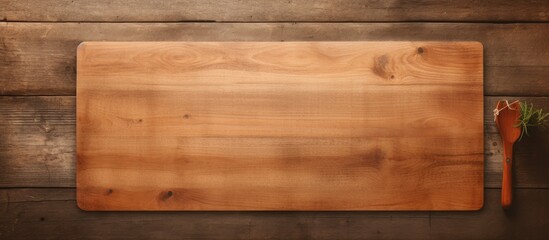 Obraz premium The Wood Cutting Board Mockup Set is an isolated image with a vintage chopping board background.