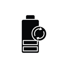 charger icon. solid icon