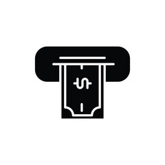 money icon. solid icon