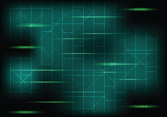 Abstract network technology background, background futuristic design