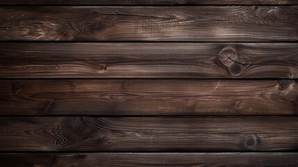Naklejka premium Enigmatic Depth: Dark Woodgrain Texture