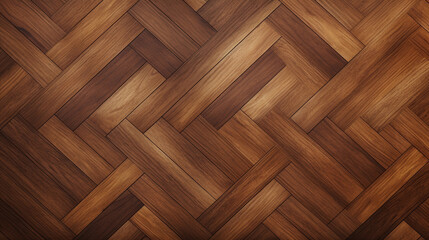 Wooden Sophistication: Parquet Flooring in a Wood Texture Setting