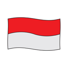 Indonesian flag icon