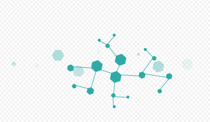 Science Atom Vector Transparent Background.